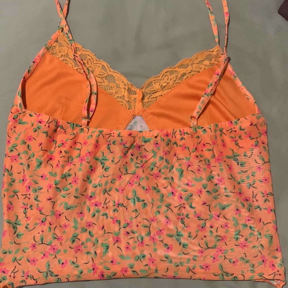 Motel Rocks Yenika Crop Top - Summer Sun - Picture 3 of 3